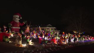  Holiday display gives back to children in Iowa City hospitals