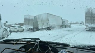  Around 20 taken to hospital in I-80 crashes, officials say