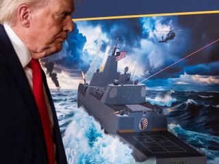 Trump announces plans for new Navy 'battleship' as part of a 'Golden Fleet'