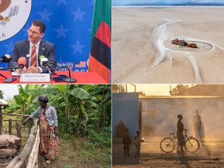 A diplomat's tears, 200 snake bites, drone pix: Goats and Soda's top stories in 2025