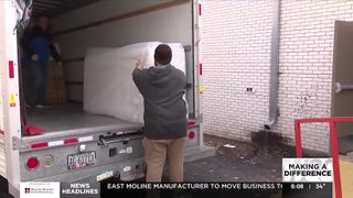  Davenport bed giveaway helps families transition from homelessness