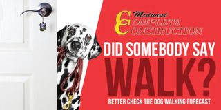 Submit pics for our nightly Dog Walking Forecast!