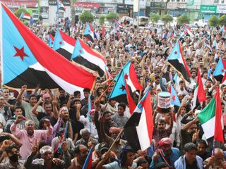 Yemen's separatists announce a constitution for an independent south