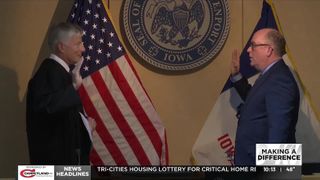  Jason Gordon sworn in as Davenport’s new mayor