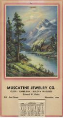 Memories of Muscatine: A 1941 advertising calendar