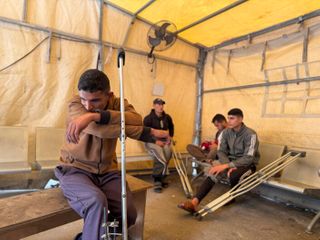 Inside a Gaza medical clinic at risk of shutting down after an Israeli ban