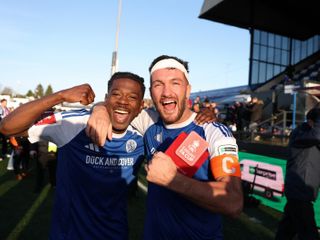 Historic upset in English soccer's FA Cup as Macclesfield beat holders Crystal Palace