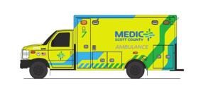 Scott County Supervisors give OK to yellow ambulance designs