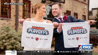  First date at Bears’ playoff game in 2019 leads to marriage for KWQC anchor William Ingalls