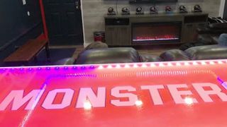  QCA Chicago Bears superfan creates Bear cave  