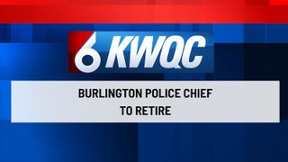 Burlington police chief to retire after over 33 years of service