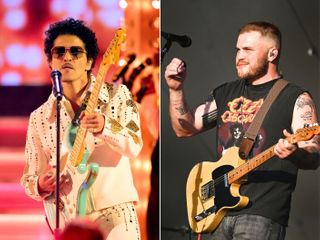 Bruno Mars and Zach Bryan top the pop charts this week