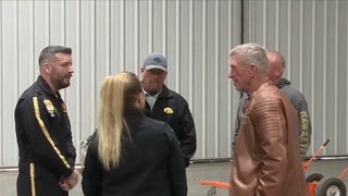  Man reunites with AirCare team who saved his life