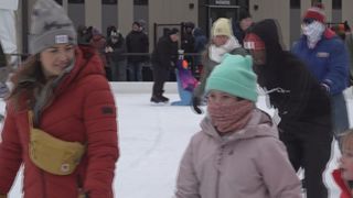  Bettendorf hosts first-ever Winterfest at The Landing Ice Rink