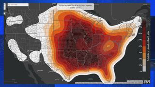  New tornado probability map shows shift in tornado alley patterns
