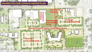 Palmer College looks to spruce up Brady Street entrance, parking; add academic building