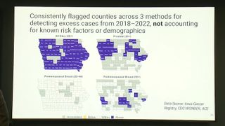 87 of 99 Iowa counties report higher cancer rates than national trend, new research shows