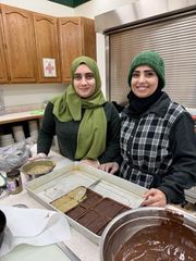 Tapestry Farms selling Dubai Chocolate bars for Valentine's Day