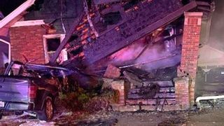 Truck hits Moline home; starts fire, partial collapse
