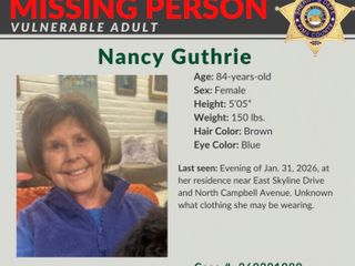 One week since Nancy Guthrie was last seen, here's what we know