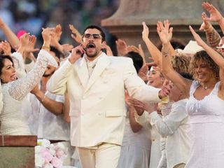 No, that wasn't Liam Conejo Ramos in Bad Bunny's Super Bowl halftime show