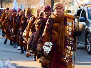 Buddhist monks head to DC to finish a 'Walk for Peace' that captivated millions
