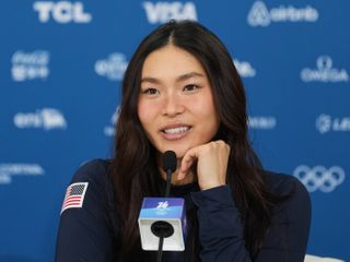 Snowboarder Chloe Kim is chasing an Olympic gold three-peat with a torn labrum