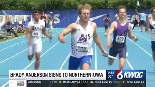  Morrison track state champion Brady Anderson commits to UNI