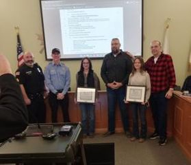 Geneseo honors business owner Ray Wirth, as well as two teenagers who saved a neighbor