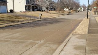 Wet streets but, NO rain???