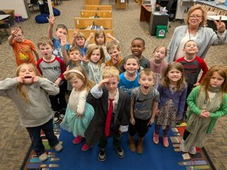 Our Quad Cities News weather team visits Ekstrand Elementary in DeWitt