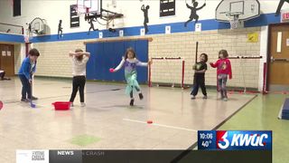  Davenport elementary students play in their own Olympic Games 