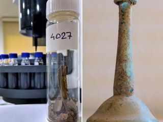 That ain't perfume! Ancient bottle contained feces, likely used for medicine