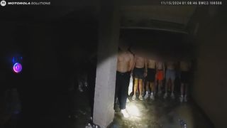  Viral body cam footage shows shirtless, alcohol-covered pledges