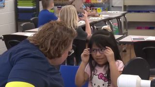  Vision to Learn provides free glasses to 65 Walcott Elementary students