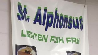  St. Alphonsus Lenten Fish Fry gets underway, Friday night 