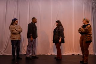 Review of Barely There Theatre: word play at Moline's The Black Box Theatre