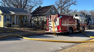 Crews fight East Moline house fire 