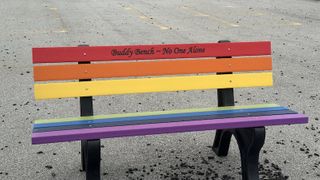  Buddy Bench catches on at Hampton, Riverdale schools — and it started with a student