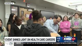  Davenport West students get hands-on look at healthcare careers in UI Health STEM event