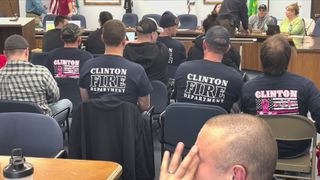 Firefighters remain in Clinton budget plan