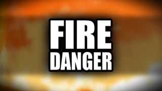 An elevated fire risk for this afternoon