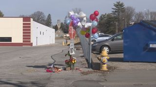 Community builds memorial to honor child who died after bus-related incident