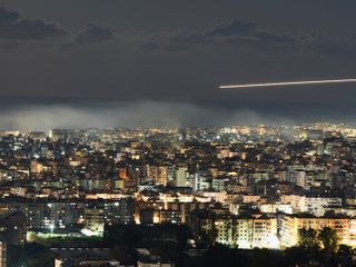 Hezbollah strikes Israel as American and Israeli planes pound Iran