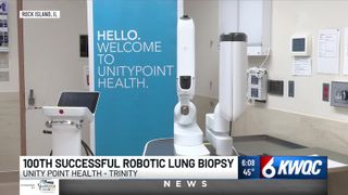  UnityPoint Health Trinity marks 100th robotic lung biopsy