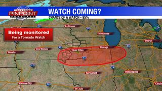 Tornado Watch coming soon for parts of Quad Cities area