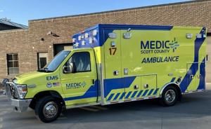 MEDIC EMS of Scott County rolling out new ambulances this week