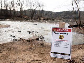 Class-action lawsuit filed after the Potomac sewage spill