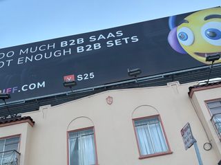 Do you understand this billboard? If not, that's the whole point