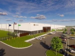John Deere warehouse in Indiana will employ hundreds of construction workers